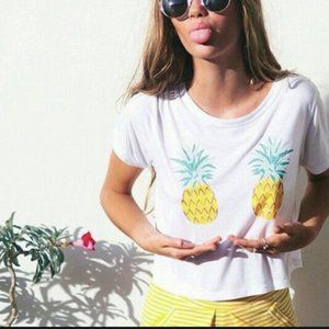 pineapple crop top